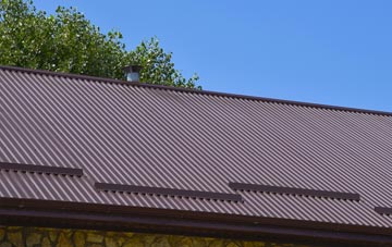 typical Spey Bay corrugated roof uses