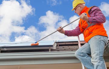 Spey Bay soft wash roof cleaning